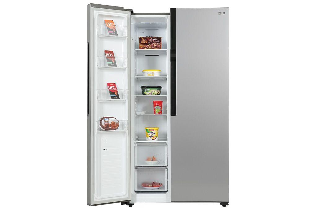 Tủ lạnh SBS LG Inverter 519L GR-B256JDS