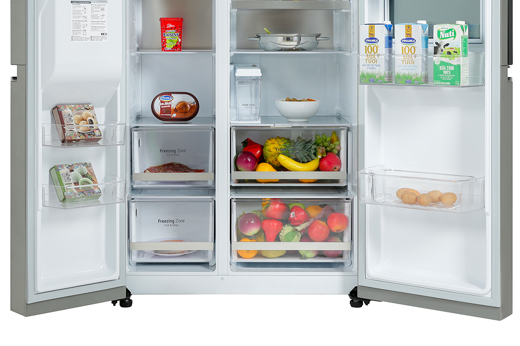 Tủ lạnh SBS LG Inverter 635L GR-X257JS