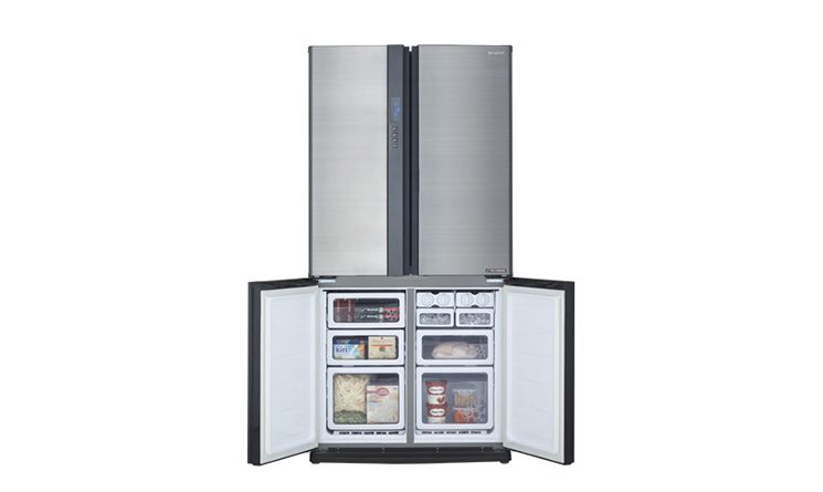 Tủ lạnh 4 cánh Sharp SJ-FX631V-SL 626 Lít, J-Tech Inverter