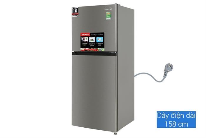 Tủ lạnh Sharp Inverter 181 lít SJ-X198V-SL