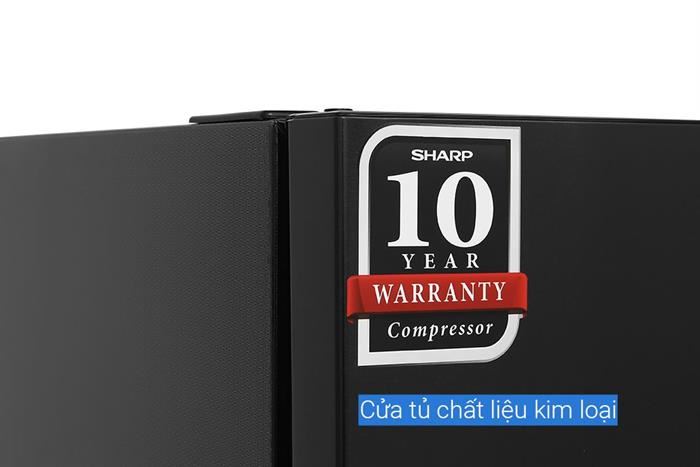 Tủ lạnh Sharp Inverter 197 lít SJ-X215V-DG