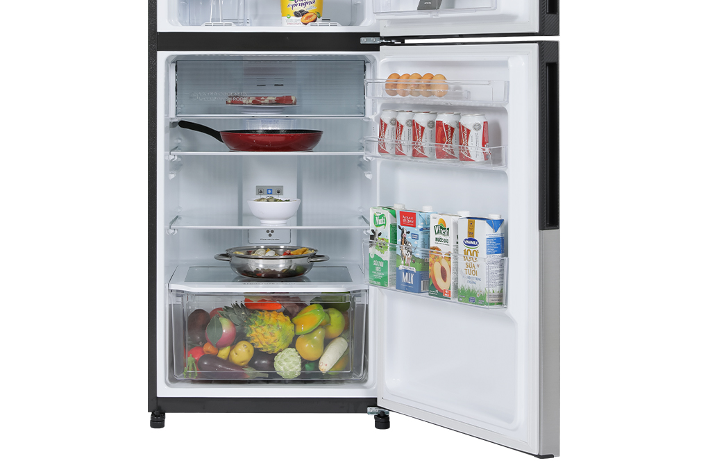 Tủ lạnh Sharp Inverter 330L SJ-XP352AE-SL