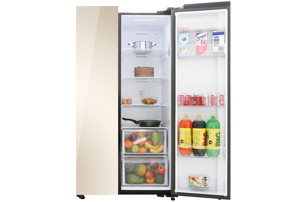 Tủ lạnh Side By Side 680L Samsung RS62R50014G/SV Inverter