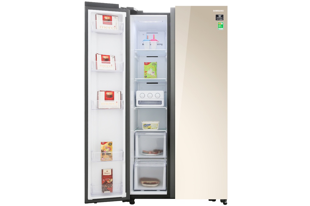 Tủ lạnh Side By Side 680L Samsung RS62R50014G/SV Inverter