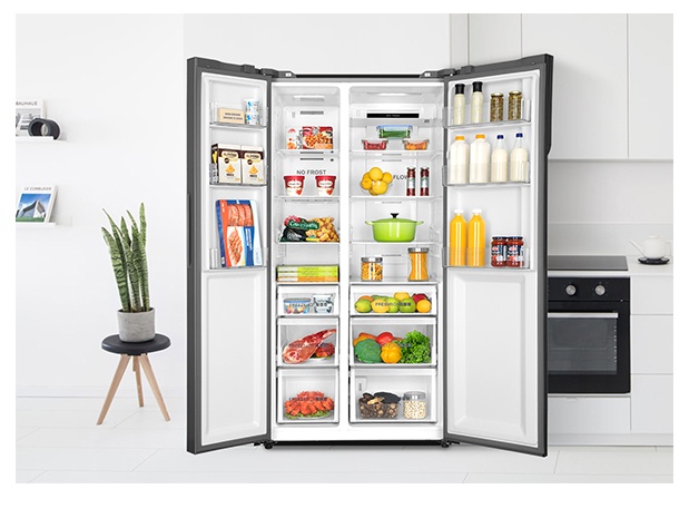 Tủ lạnh Side By Side Aqua AQR-IG696FS(GP) 602 lít Inverter