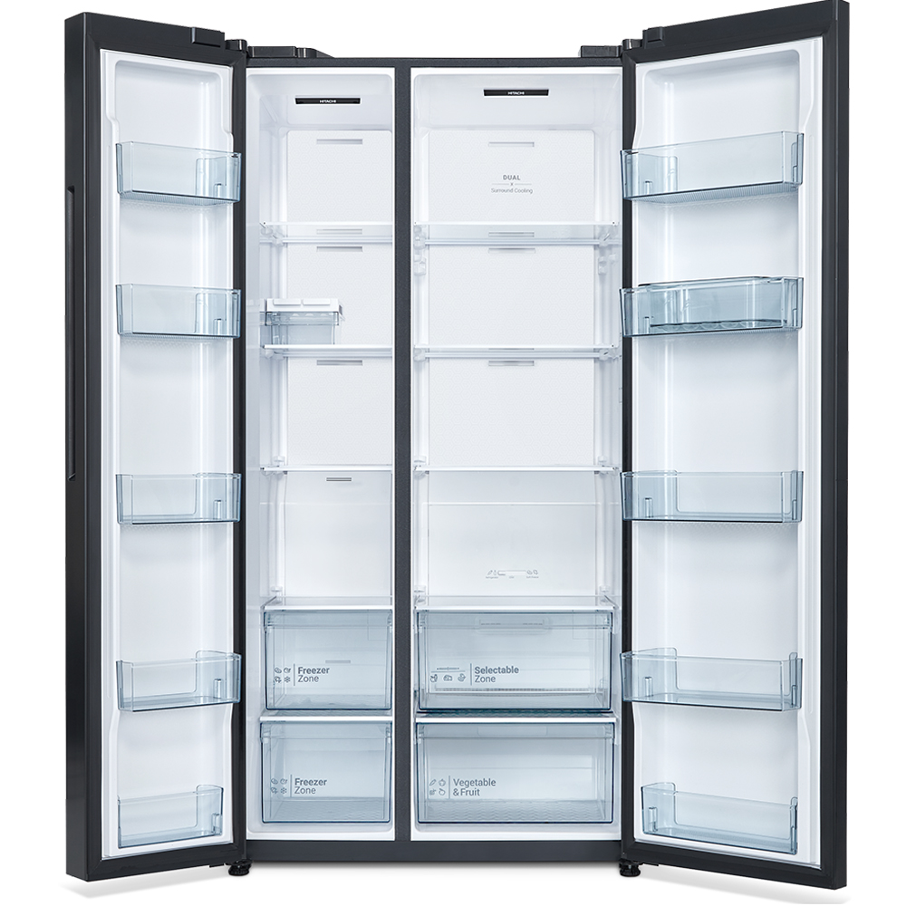 Tủ lạnh Side By Side Hitachi Inverter 653L HRSN9713ESAGBKVN