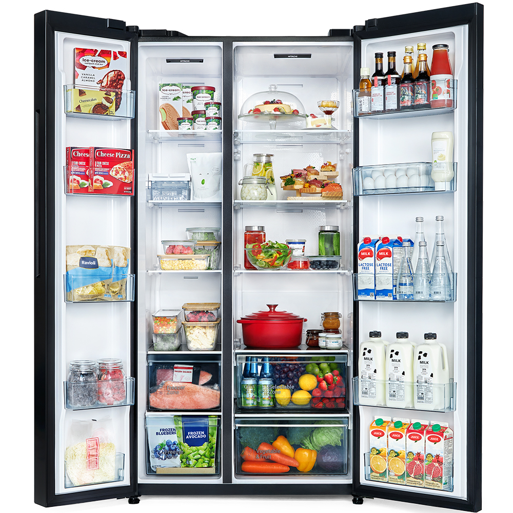 Tủ lạnh Side By Side Hitachi Inverter 656L HRSN9713ESMGWVN