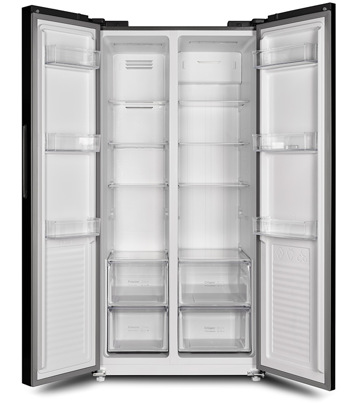 Tủ lạnh Side by side Inverter 430 Lít Coex RS-4007MIB (Ghi xám)