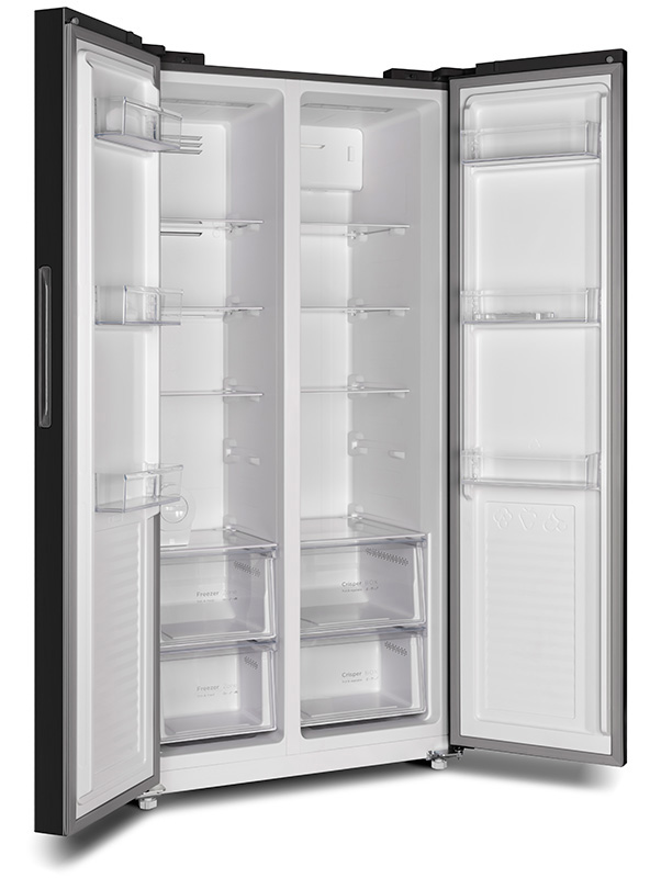 Tủ lạnh Side by side Inverter 430 Lít Coex RS-4007MIB (Ghi xám)