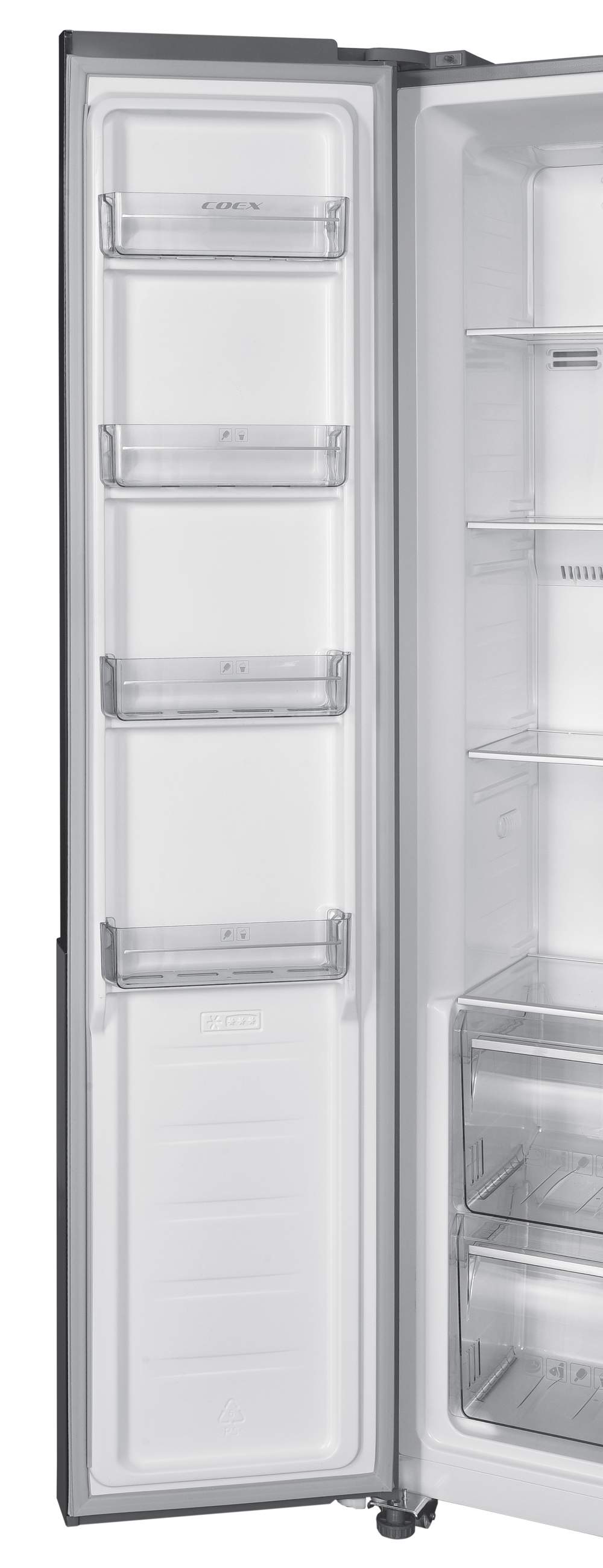 Tủ lạnh Side by side Inverter 442L COEX RS-4005MGB (Mặt gương)