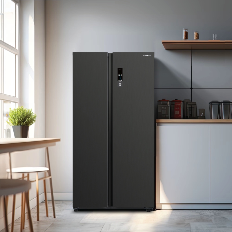 Tủ lạnh Side By Side inverter 525 Lít- COEX RS-4006MIB (Ghi xám)