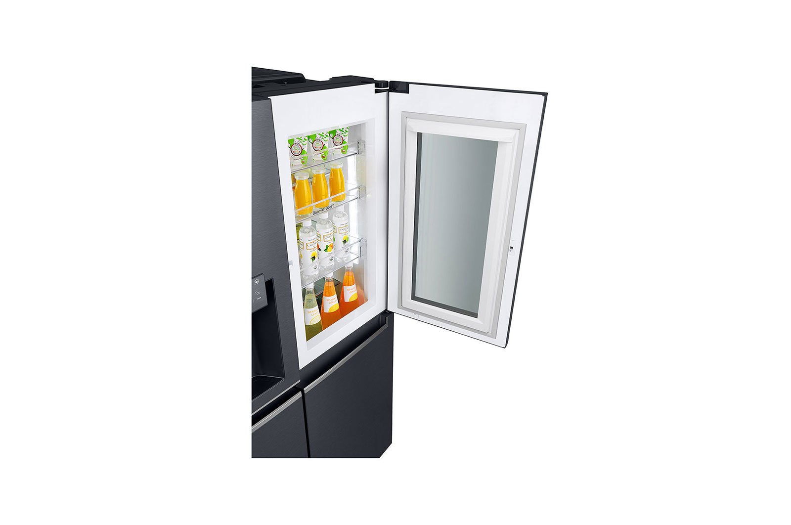 Tủ lạnh LG Inverter Side by side 601 lít GR-X247MC Instaview Door-In-Door