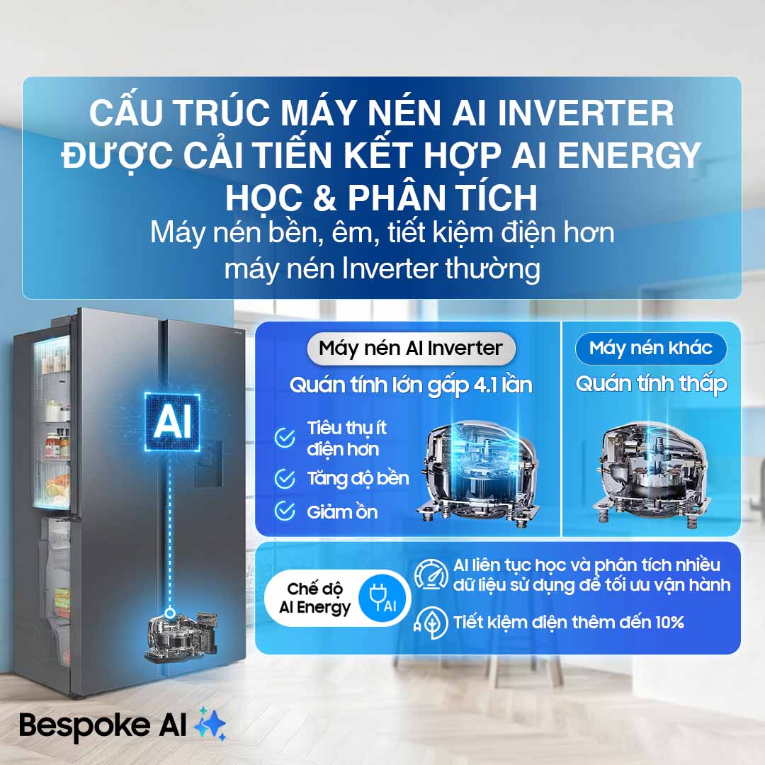 Tủ lạnh Side By Side Samsung 578 Lít RS57DG410EB4SV