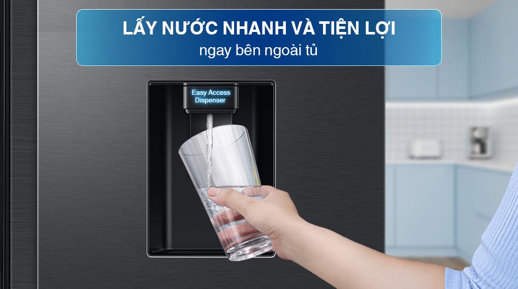 Tủ lạnh Side By Side Samsung 578 Lít RS57DG410EB4SV