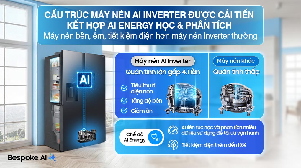 Tủ lạnh Side By Side Samsung 578 Lít RS57DG410EB4SV