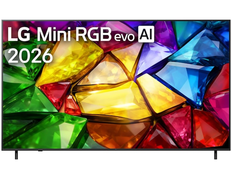 TV 4K LG Mini RGB evo AI 77 inch 75MRGB86BSA