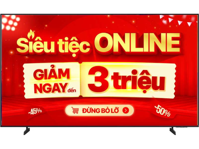 TV Mini LED 4K Samsung AI 50 Inch 50M77H