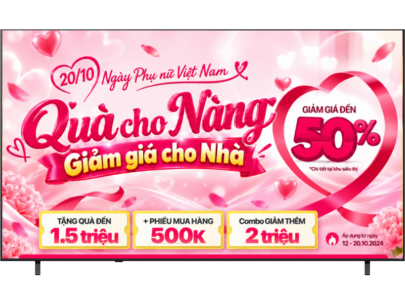 TV NANO 4K UHD LG AI 65 inch 65NU855BPSA