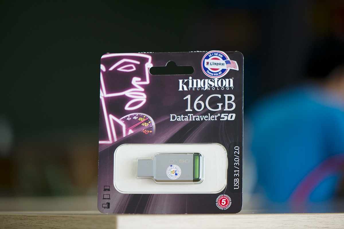 USB Kingston DT50 16Gb - BH 30 ngày