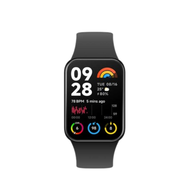 Vòng đeo tay thông minh Xiaomi Smart Band 8 Pro Black BHR8017GL