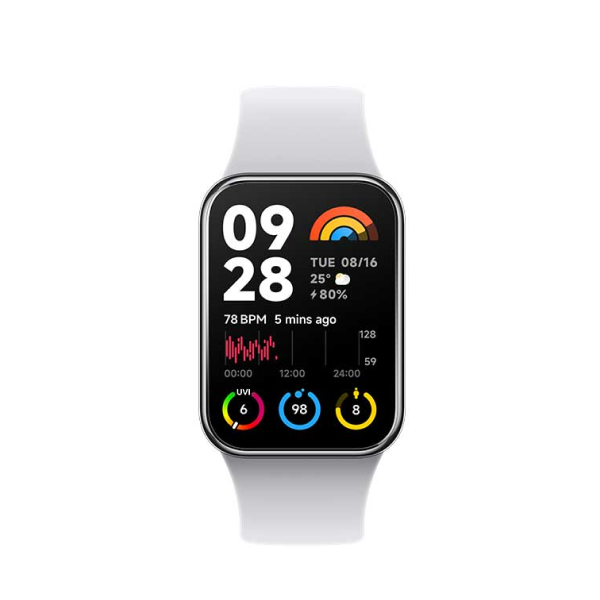 Vòng đeo tay thông minh Xiaomi Smart Band 8 Pro Light Grey BHR8007GL