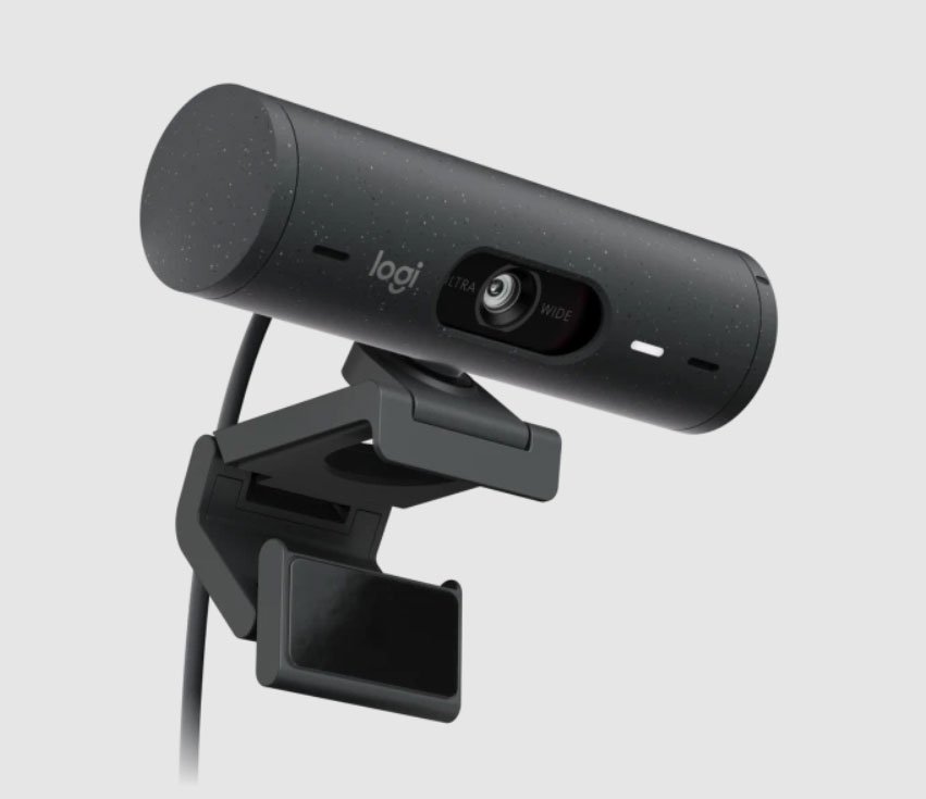 Webcam Logitech Brio 500 màu than chì