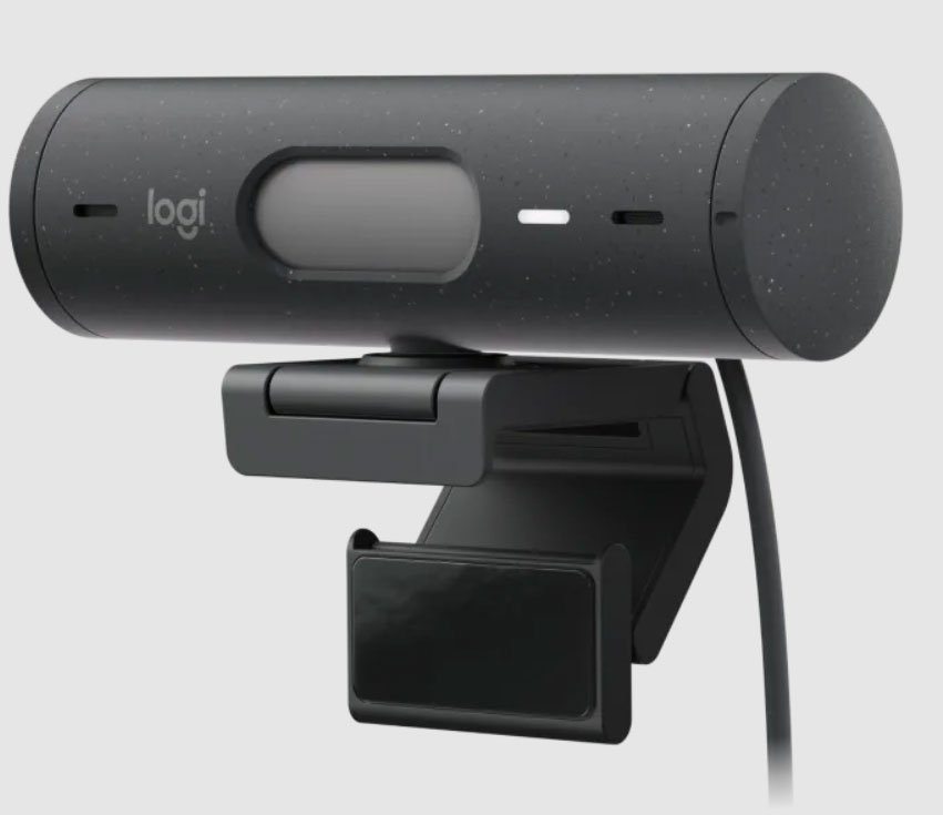 Webcam Logitech Brio 500 màu than chì