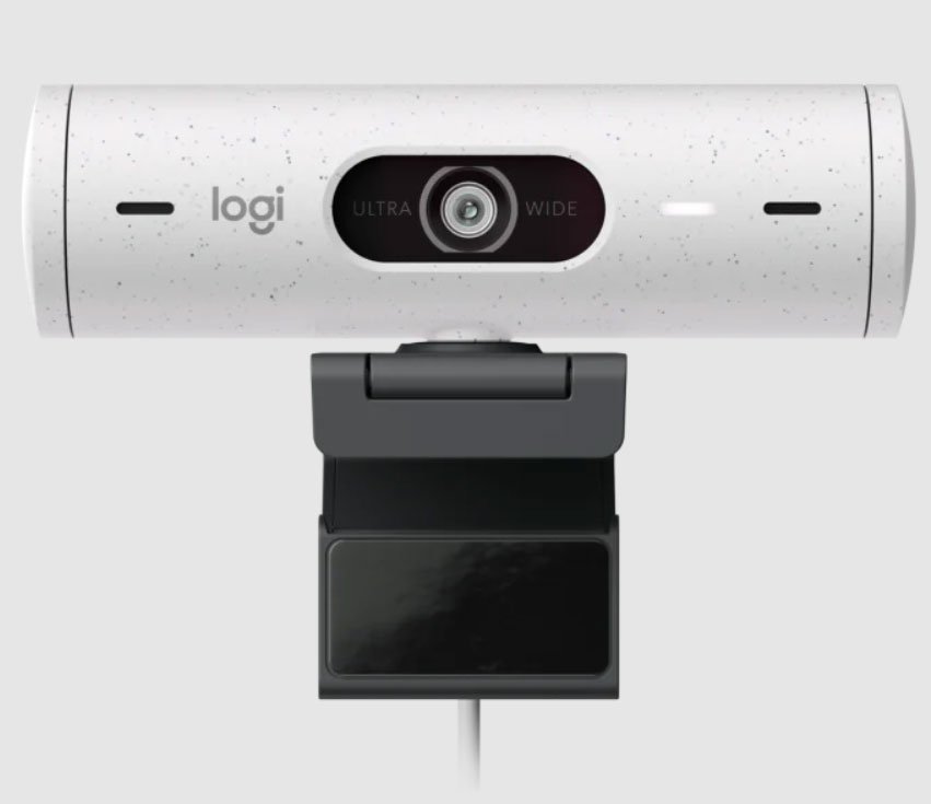 Webcam Logitech Brio 500 màu trắng