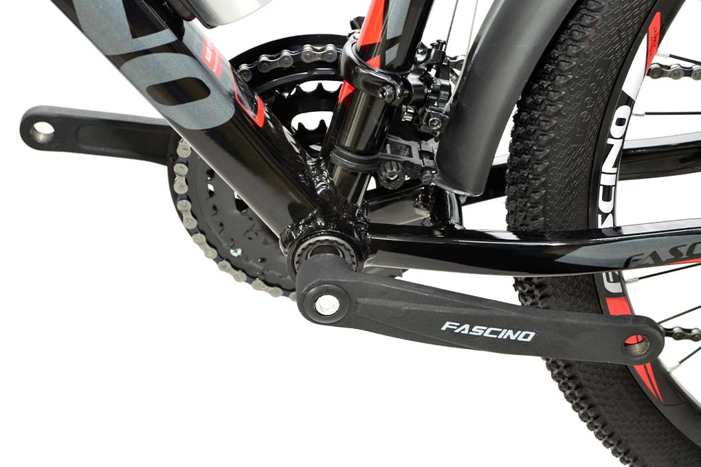 Xe đạp Địa hình FASCINO A400 (Đen,Đỏ)