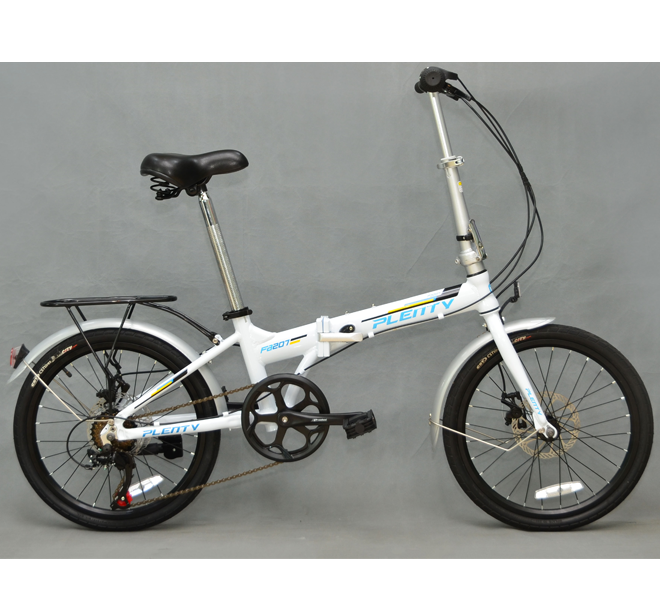 Xe đạp Gấp PLENTY FA207 (Đen,Trắng)