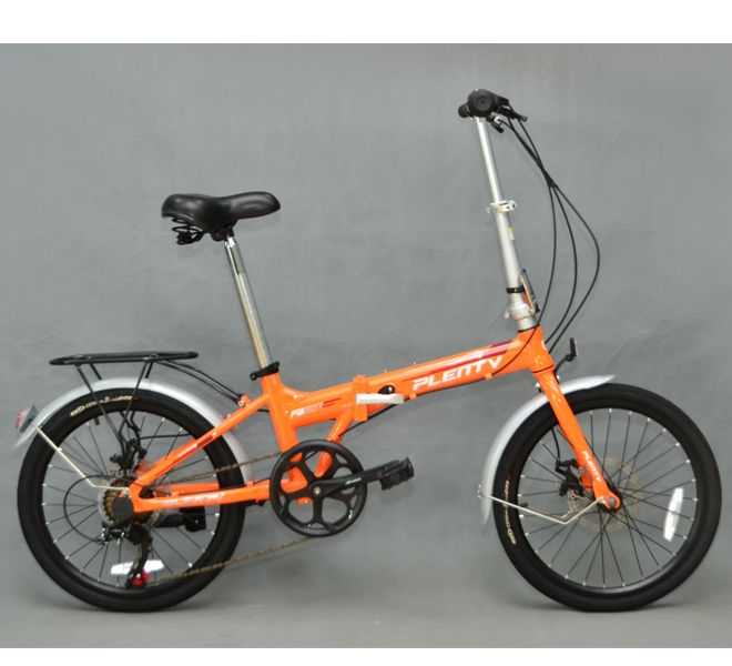 Xe đạp Gấp PLENTY FA207 (Đen,Vàng)