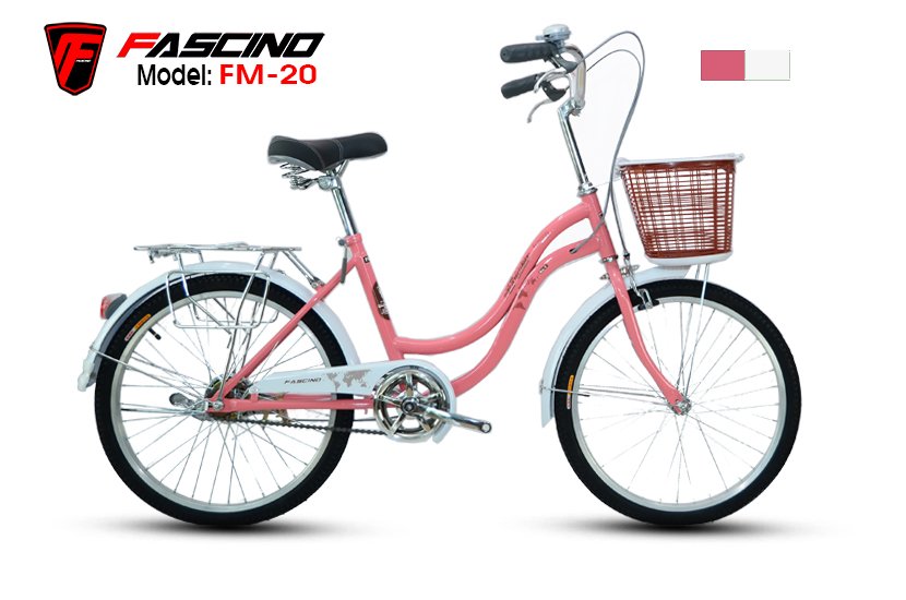 Xe đạp Mini FASCINO FM-20 (Hồng)