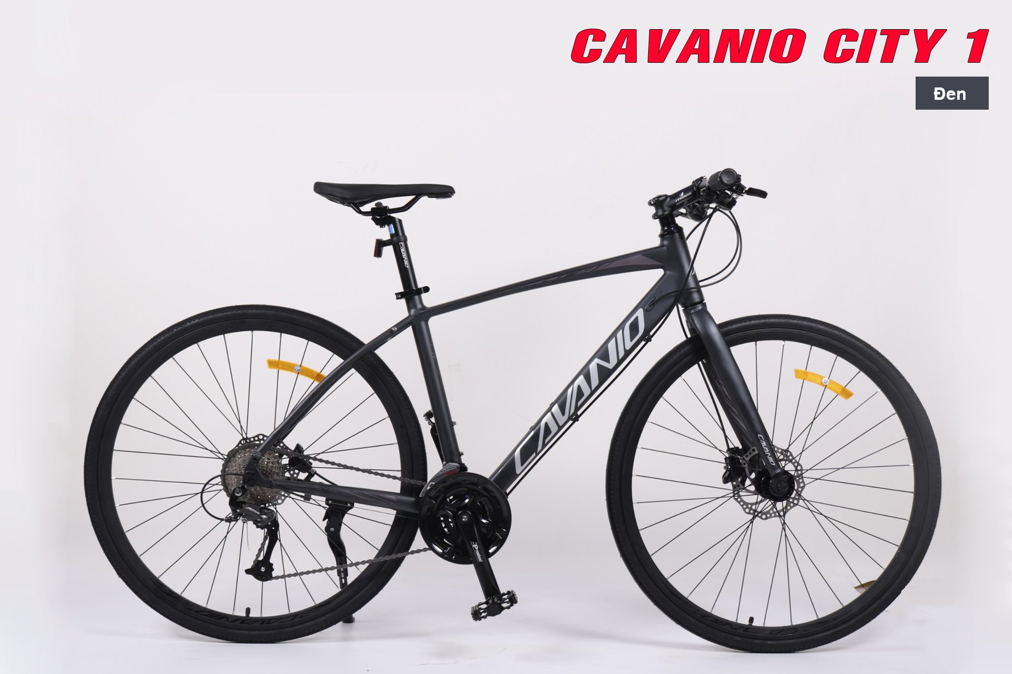 Xe đạp Touring CAVANIO City 1 (Đen)