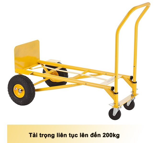 Xe đẩy hàng bằng tay đa năng 2 và 4 bánh, hiệu Stanley USA MT519