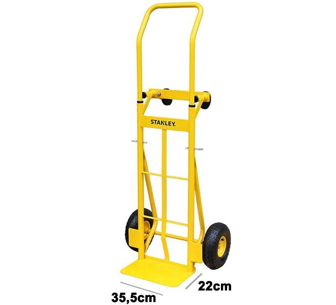 Xe đẩy hàng bằng tay đa năng 2 và 4 bánh, hiệu Stanley USA MT519