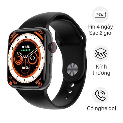 Đồng hồ thông minh Zwatch Z8 44mm dây Sillicone