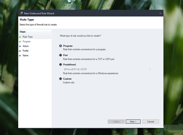 Hướng dẫn chặn kết nối Internet của các phần mềm không cần thiết Windows 11