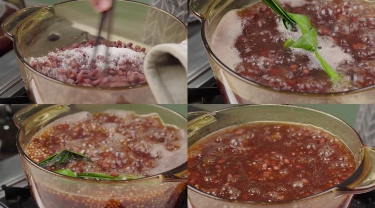 Hướng dẫn cách nấu chè sago đậu đỏ: