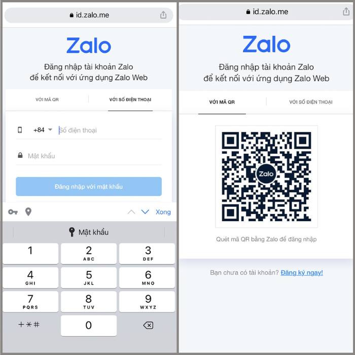Cách đăng nhập 2 Zalo trên iPhone
