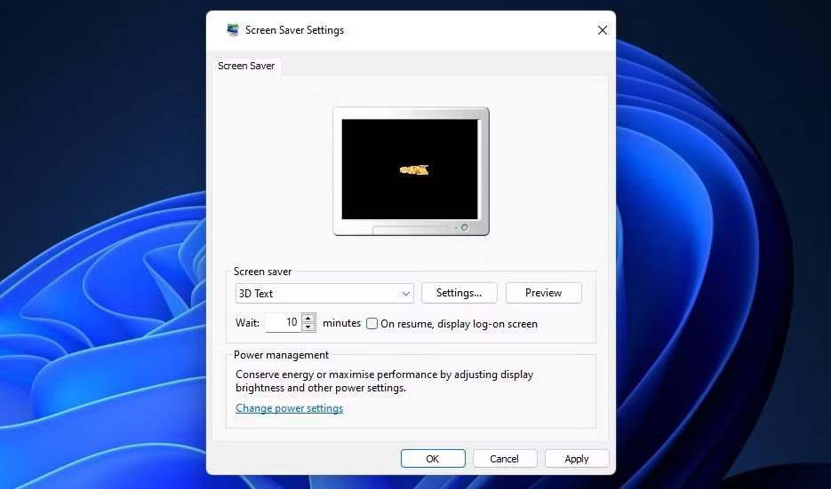 Hướng dẫn chi tiết cách tùy chỉnh screensaver 3D Text và Photos trên hệ điều hành Windows