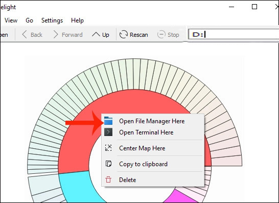 Hướng dẫn chi tiết cách tìm file dung lượng lớn bằng Filelight