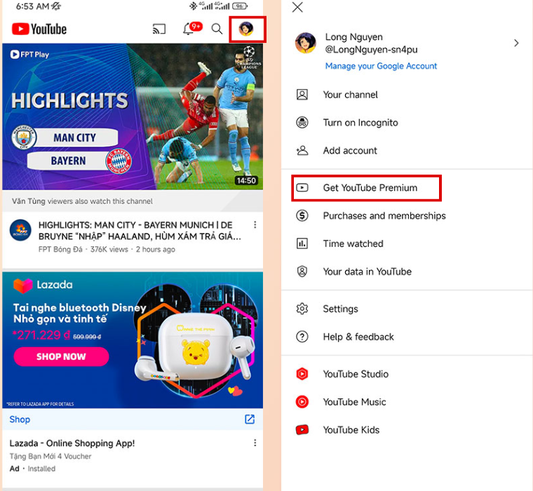 Cách đăng ký YouTube Premium tại Việt Nam