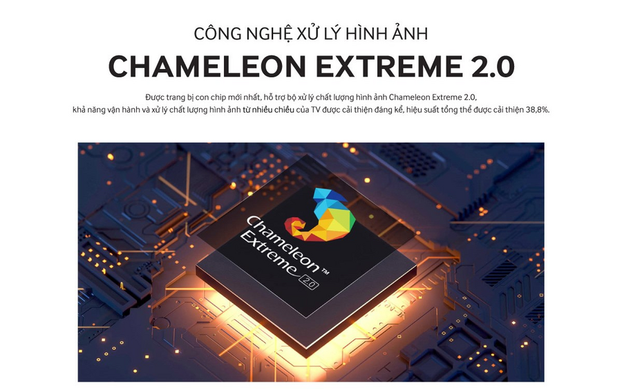 Công nghệ xử lý hình ảnh Chameleon Extreme 2.0