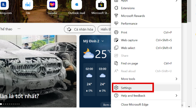 Hướng dẫn đặt Bing AI làm mặc định trên trình duyệt Microsoft Edge