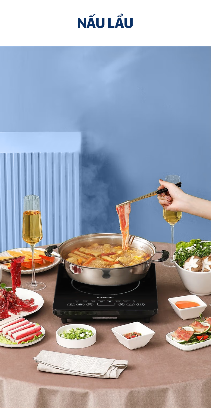 Hẹn giờ nấu đến 180 phút