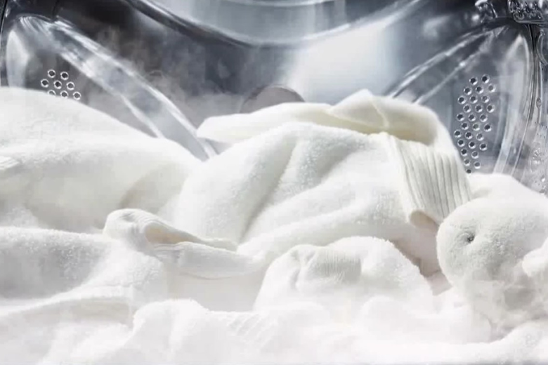 Giặt hơi nước Steam™ – Sạch khuẩn, an toàn cho da