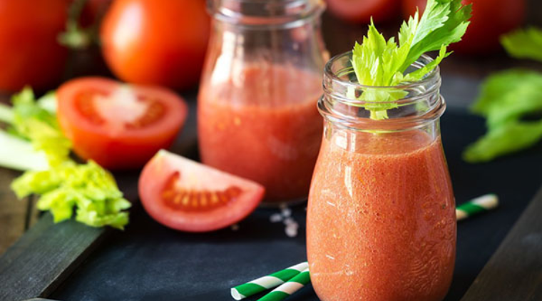 Cách làm sinh tố táo cà chua
