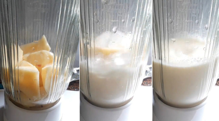 Cách làm sinh tố táo sữa chua
