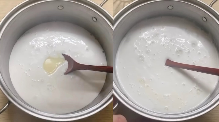 Cách thực hiện kem chuối mít thơm phức ngon
