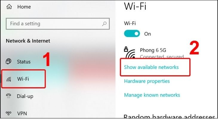 Hướng dẫn cách khắc phục laptop bị mất biểu tượng Wifi